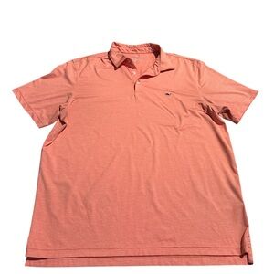 Vineyard Vines Men's Salmon Polo Shirt
